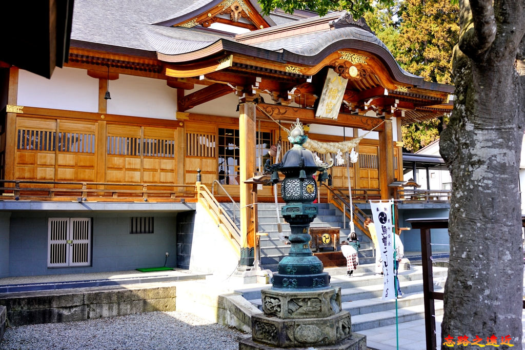 東北 山形 赤湯溫泉 烏帽子山八幡宮 日本最大的無接縫石鳥居 日本櫻花百選之一 忘路之遠近 痞客邦