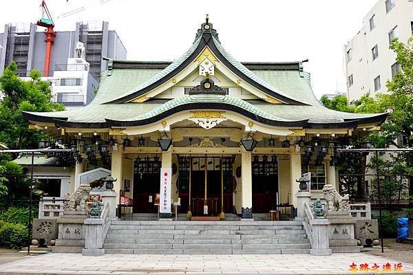 大阪難波八阪神社拜殿.jpg