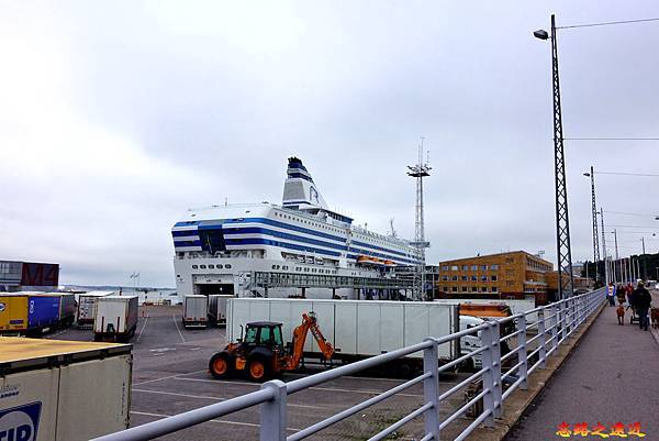 01赫爾辛基Silja Line 碼頭前