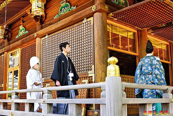 13 湯島神社拜殿結婚儀式.jpg