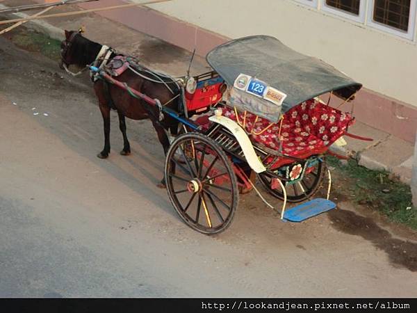 路邊的馬車