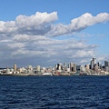 Ferry回程上的Seattle Sky Line