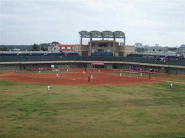 由3F的第一棒球場角度拍攝第二棒球場