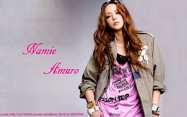 1440x900 Namie Amuro 2010.03 WOOFIN