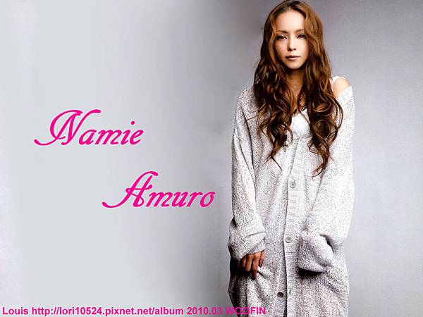 1024x768 Namie Amuro 2010.03 WOOFIN