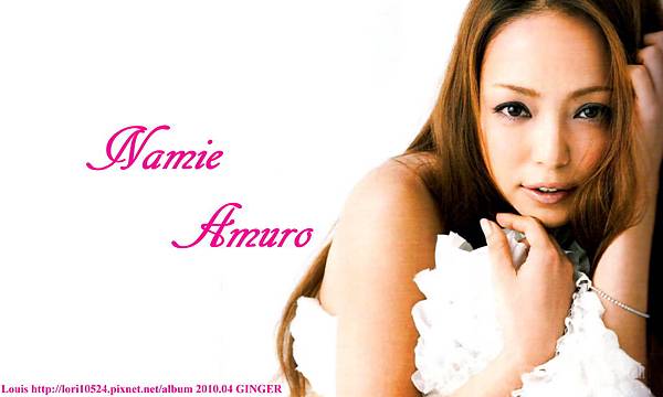 1280x768 Namie Amuro 2010.04 GINGER