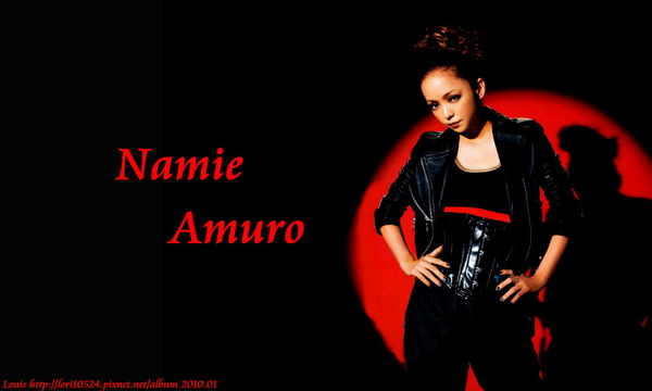 1280x768 Namie Amuro 2010.02 WOOFIN girl