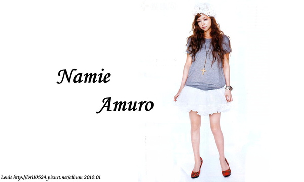 1280x768 Namie Amuro 2010.03 mina