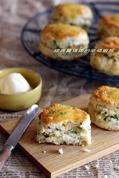 香蔥起司培根司康 香蔥起司培根司康