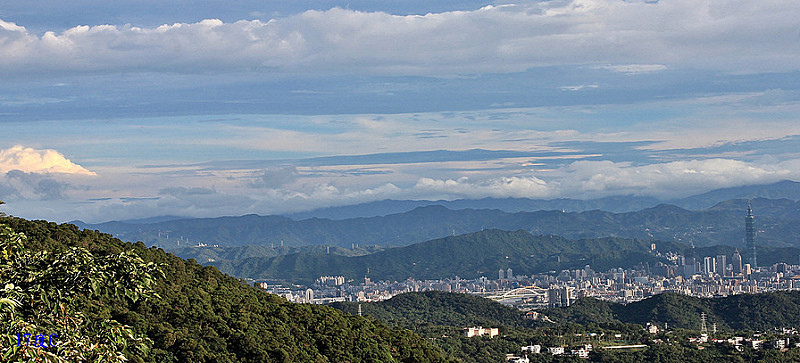 台北。文大後山景色。