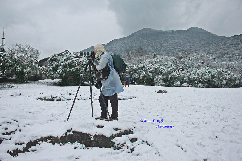 2016-台北陽明山-瑞雪-難得一見的雪白山景-17度C隨拍 (76)