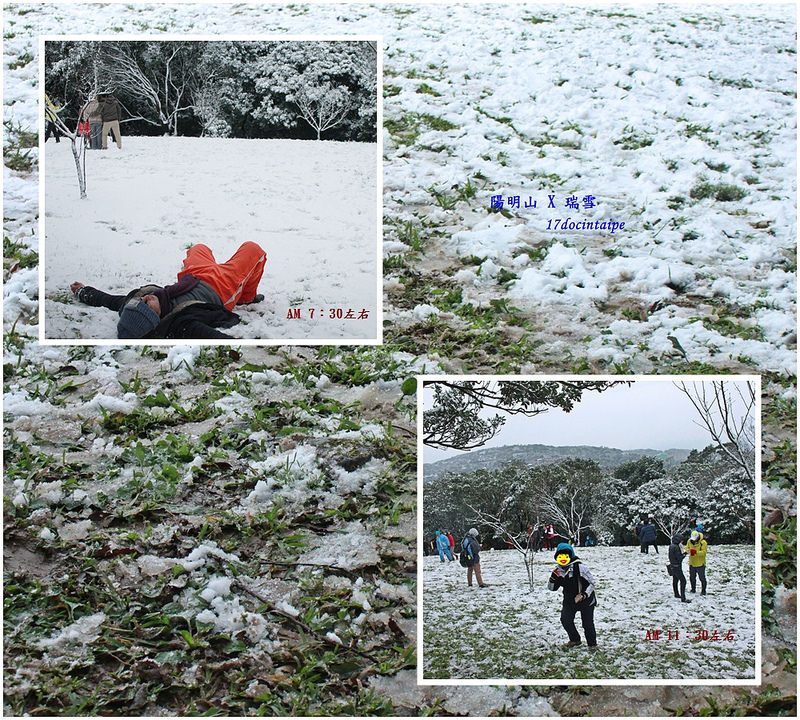 2016-台北陽明山-瑞雪-難得一見的雪白山景-17度C隨拍 (1)