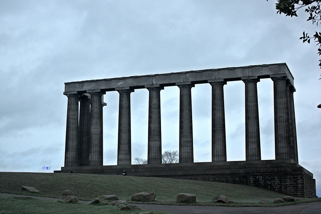 卡爾頓山Calton Hill-17度C愛丁堡旅行 (8)