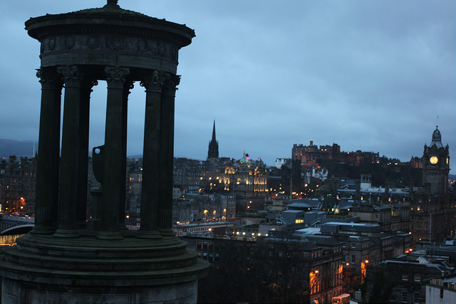 卡爾頓山Calton Hill-17度C愛丁堡旅行 (31)