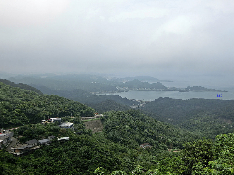 17度C，只接待不留宿。與香港沙發客共遊煙雨濛龍九份 (109)