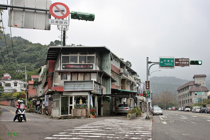 台北旅行。櫻花。平菁街