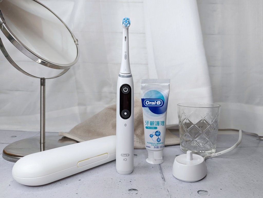 2022電動牙刷推薦,歐樂B Oral-B iO SLIM微磁電動牙刷開箱,評測