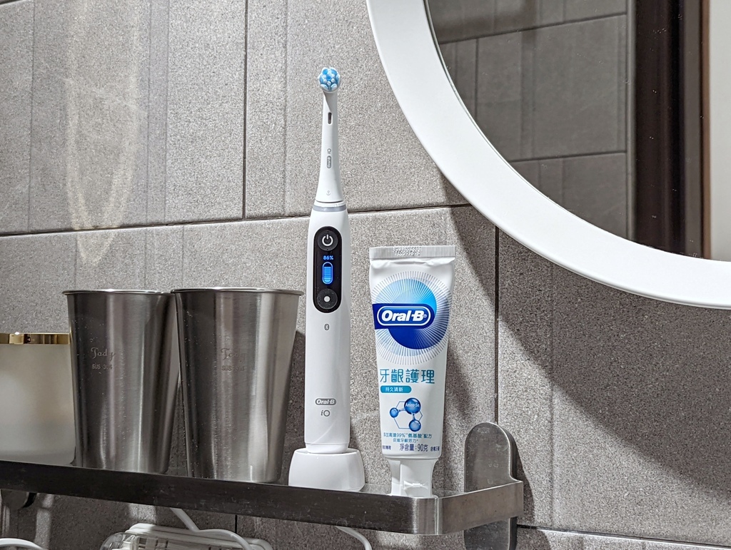 2022電動牙刷推薦,歐樂B Oral-B iO SLIM微磁電動牙刷開箱,評測