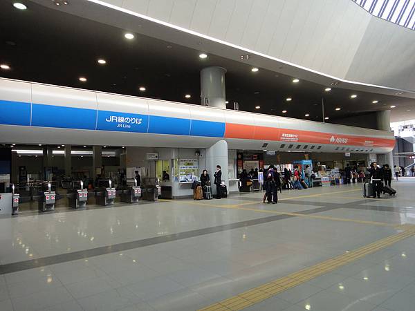 南海電鐵跟JR的閘門