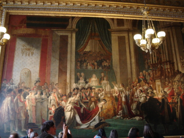 名畫-拿破崙一世的加冕典禮