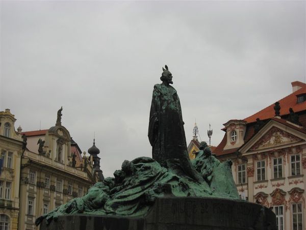 布拉格~舊城廣場~下雨天~