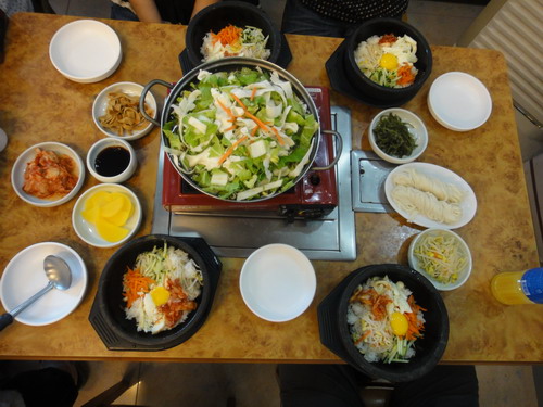 午餐--石鍋拌飯