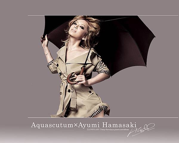 Aquascutum×Ayumi Hamasaki 自製桌布 [ 1280×1024 ] 20110217