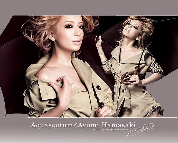 Aquascutum×Ayumi Hamasaki 自製桌布 [ 1280×1024 ] 20110217