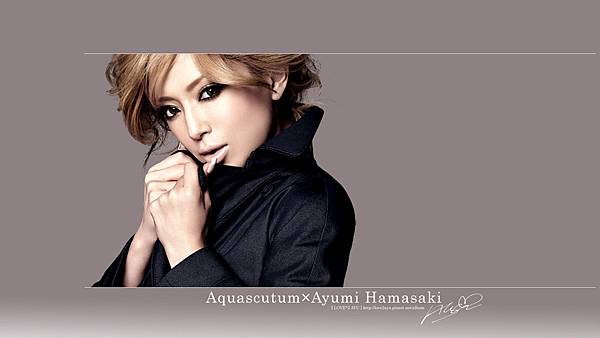Aquascutum×Ayumi Hamasaki 自製桌布 [ 1920×1080 ] 20110217