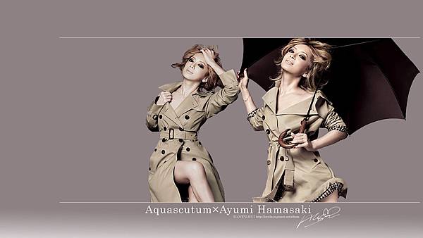 Aquascutum×Ayumi Hamasaki 自製桌布 [ 1920×1080 ] 20110217