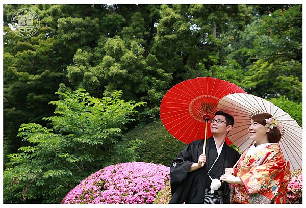 正統和服婚紗照(色打掛&羽織)