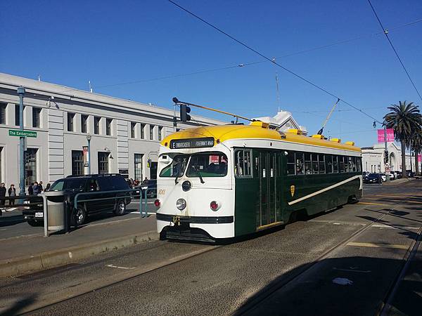 舊金山 Historic Streetcars 復古電車