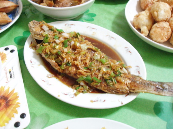 阿芳最愛的糖醋魚，可惜今年在國外無福消受呀！