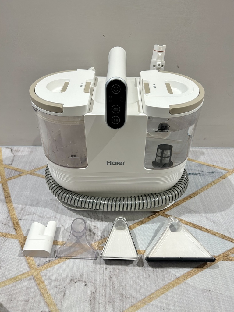 《 智慧家電開箱 》Haier 海爾 防黴織物清潔機R6｜布