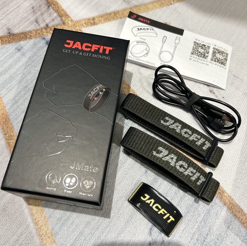 《 運動用品開箱 》Jacfit｜JMATE 拳擊運動智慧手