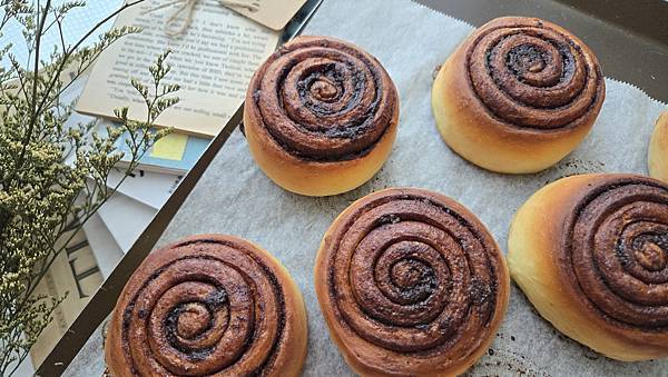 [午茶]秋日厚濃肉桂捲