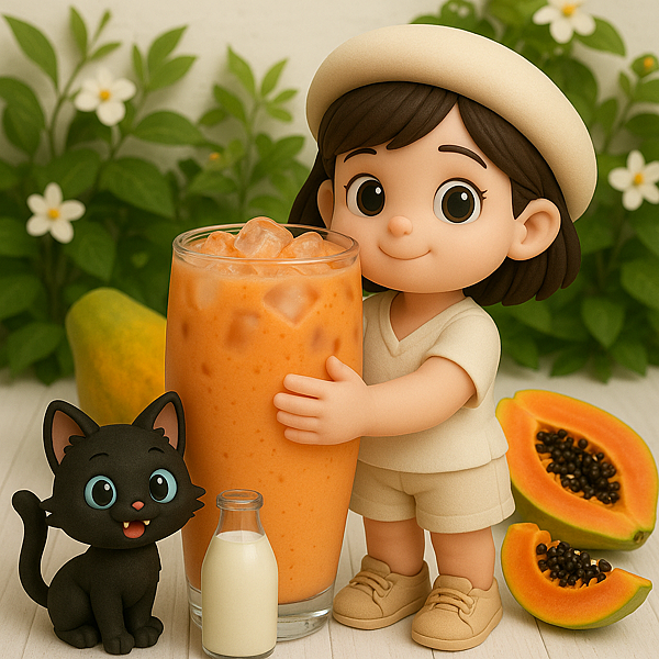 [ChatGPT]喝一杯木瓜牛奶