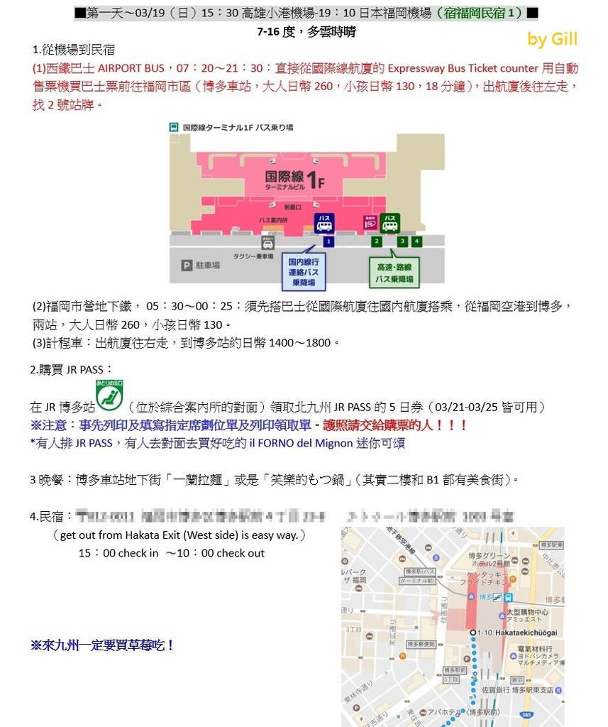 九州行程
