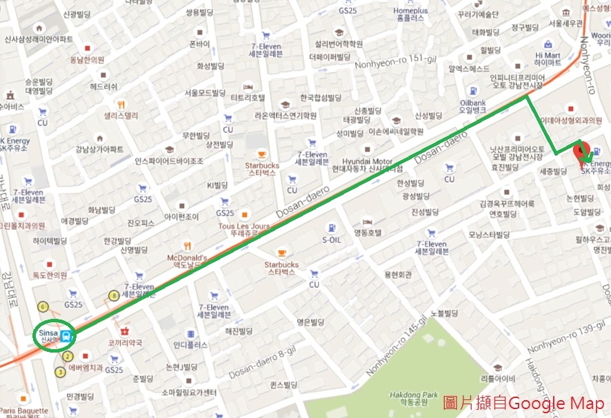 姨母食堂路線圖 姨母食堂路線圖