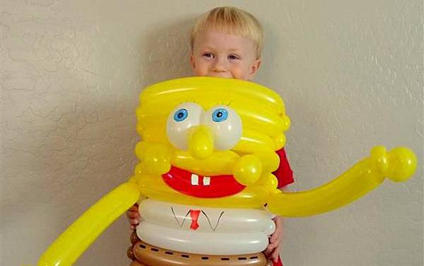 az balloon twisted spongebob