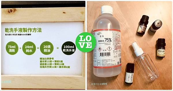 【乾洗手液和防蚊液DIY】自己製作酒精噴霧超天然!