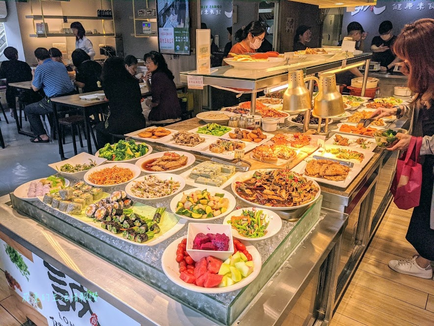 【誠食健康素食】台北市高評價蔬食自助餐(不老麻糬巷內)中山區
