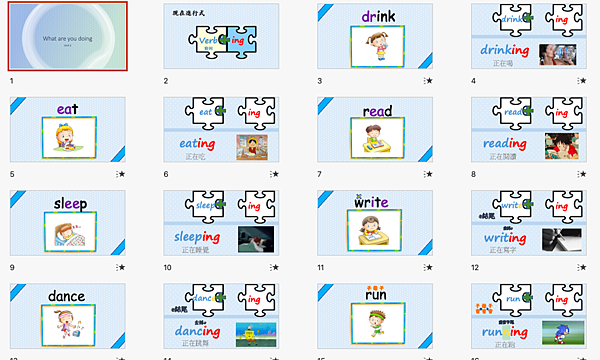 單字教學 現在進行式動詞與分級學習單 Chatty Charlene S Teaching Blog 痞客邦 單字教學 現在進行式動詞與分級學習單 Chatty Charlene S Teaching Blog 痞客邦