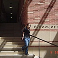 Rebecca&#039;s in front of Law Sch