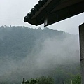 煙霧迷漫的美景