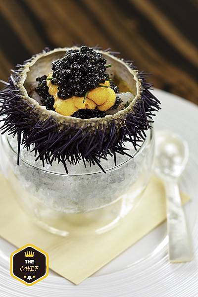 Marinated Botan Shrimp with Sea Urchin and Caviar_a.jpg