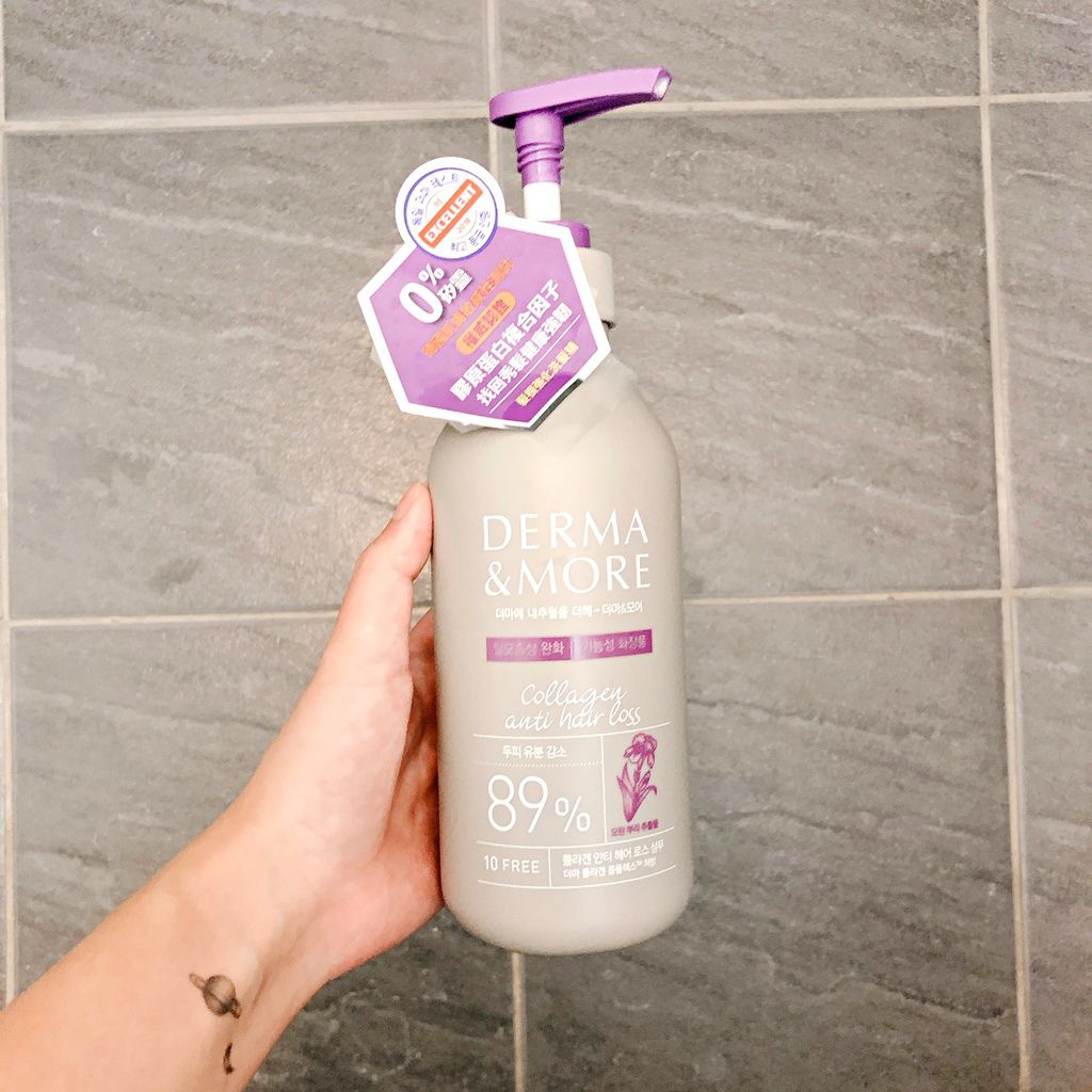 IMG_2571.jpg 養髮關鍵!韓國可瑞絲【Derma&amp;amp;amp;amp;amp;amp;amp;amp;amp;More】膠原髮根強化洗髮精+膠原髮根賦活精華