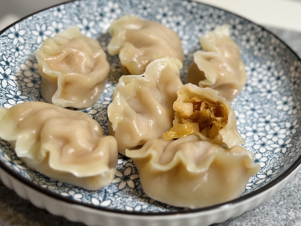 全素食推薦｜網路人氣王·味丹隨緣素包子/素水餃・三杯植物肉包