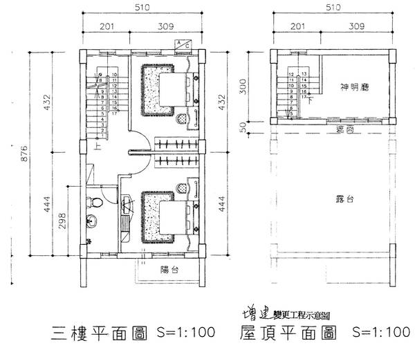 3樓4樓平面圖