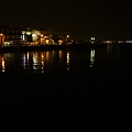 馬公港邊的夜景